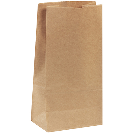 8 <span class='fraction'>1/4</span> x 5 <span class='fraction'>5/16</span> x 16 <span class='fraction'>1/8</span>" Kraft Hardware Bags