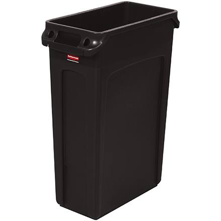 Rubbermaid<span class='rtm'>®</span> Slim Jim<span class='rtm'>®</span> Trash Can - 23 Gallon, Black